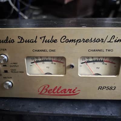 Bellari RP583 stereo tube opto compressor limiter - Mint condition image 2