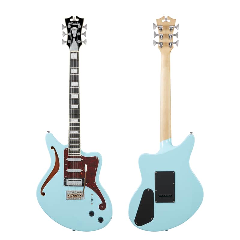 D'Angelico Premier Bedford SH Offset Body Semi-Hollow Guitar-Sleek-w/Gig Bag! image 1