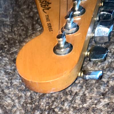 1980’s Vester Evh style Stage series shredder style electric guitar made in japan Strat head  1980’s image 4