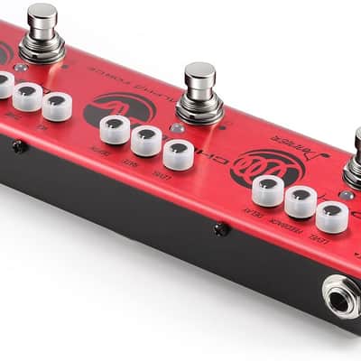 Alpha Force Multi Guitar Effect Pedal Alpha 3 Types Effects Delay Chorus High Gain Pedal image 3