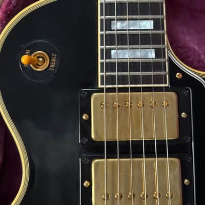 Gibson Custom Shop 3-Pickup '57 Les Paul Custom Black Beauty Reissue 2006 - 2012 - Ebony Gloss image 5