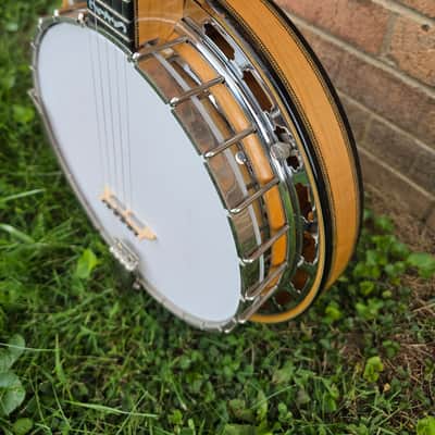 1975 Dean Shultis Handbuilt 5 String Banjo Great Player & Sound Original Case image 3