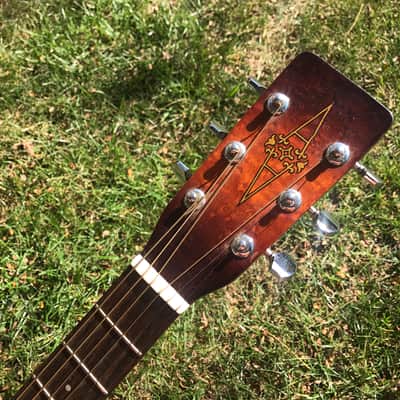 Vintage Alvarez 5031 Dreadnought Acoustic Guitar & Case image 6