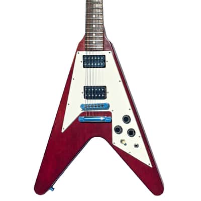 2006 GIBSON FLYING V FADED - WORN CHERRY image 2