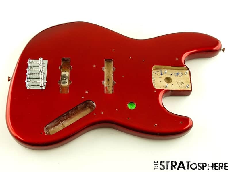 Fender Vintera III Early 70s Jazz Bass BODY & HARDWARE Alder Candy Apple Red image 1