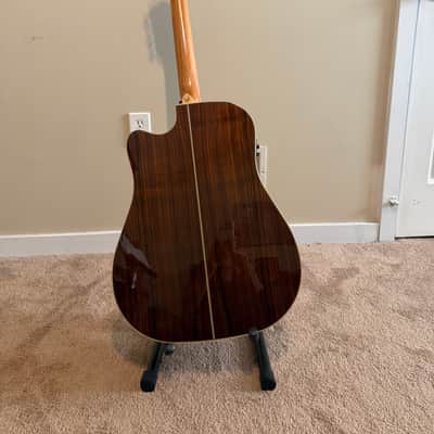 Washburn WD250SWCE Dreadnought Cutaway with Electronics 2010s - Natural image 3