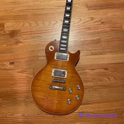 Unbranded Single Cutaway Heavily Aged Guitar Chibson w/Upgrades image 3