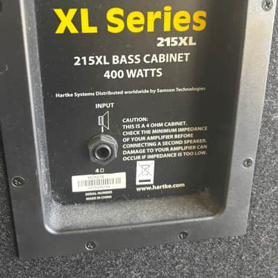 Hartke 215XL Bass Cabinet – Dual 15″ Aluminum Cones – Deep, Punchy Bass image 7