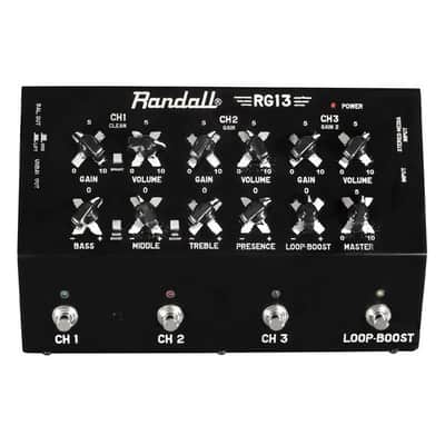 Randall RG13 1-Watt 3-Channel Solid State Guitar Pedal Amp