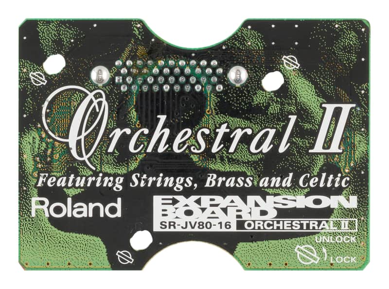 Roland SR-JV80-16 Orchestral II Expansion Board image 1