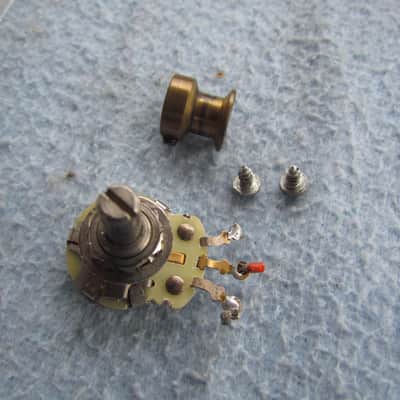 Vintage Fender Volume Pedal 1962-1963 Chrome For Repair Needs New Pot Vintage Fender Volume Pedal For Repair image 6