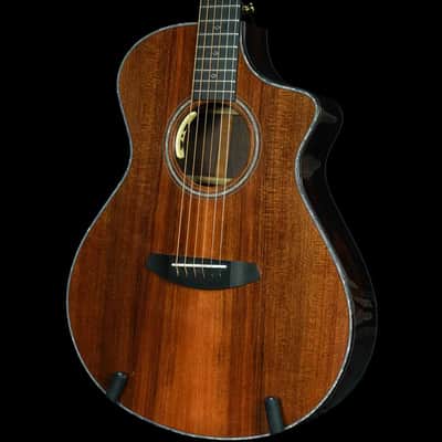 Breedlove Premier Concert Thinline CE Mineralized Buckskin Redwood/Brazilian Rosewood Limited Edition Acoustic Guitar image 5