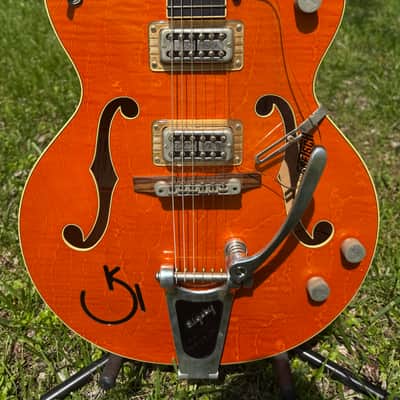 Gretsch G6120RHH Reverend Horton Heat 2005 - Present - Vintage Orange image 2