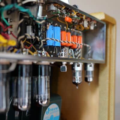 BLUE RIDGE VACUUM TUBE WORKS CUSTOM 5E3 DELUXE Mid 20'S - Laquered Tweed image 9