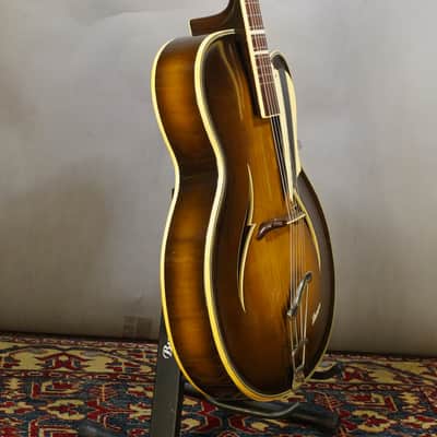 Sampo Archtop 1950s - Chocolate Sunburst made In Germany image 11