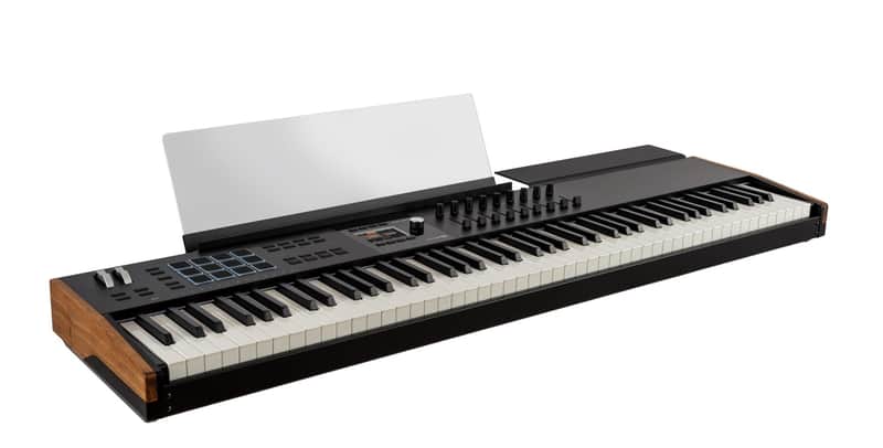 Arturia KEYLAB-88-MK3-RST-01 88-Key USB/MIDI Keyboard Controller with Hammer Action Keybed - BLK image 1
