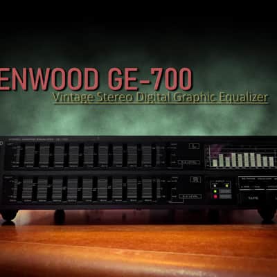 KENWOOD GE-700 🌈RaRe🌈 Vintage Stereo Graphic Equalizer image 1