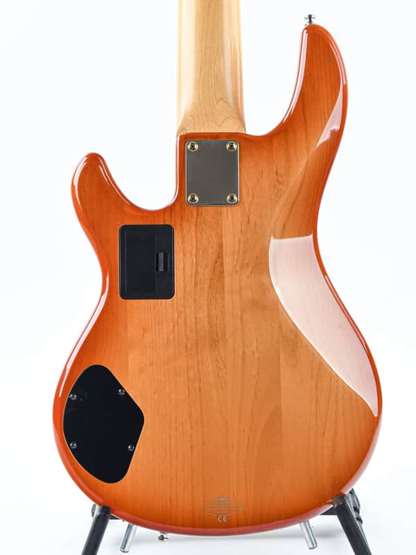 Yamaha BBG5A Quilt Maple Amber Burst 5 String 2001 | Reverb