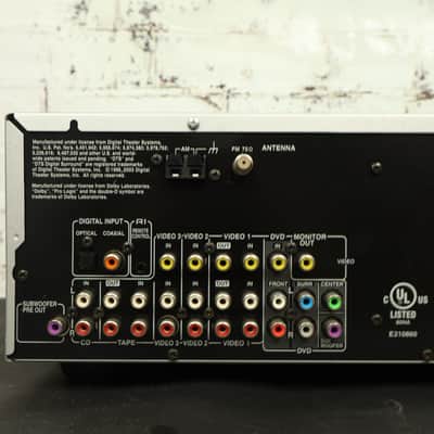 Onkyo TX-SR302 5.1 Channel Home Theater AV Receiver - Silver image 9