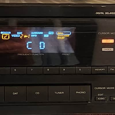 Sony Sony STR-AV770 i vintage Audio/Video Control Center 90s  - Black image 1