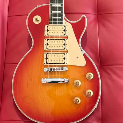 Gibson Ace Frehley budokan les Paul custom KISS 2012 sunburst heritage cherry burst image 17