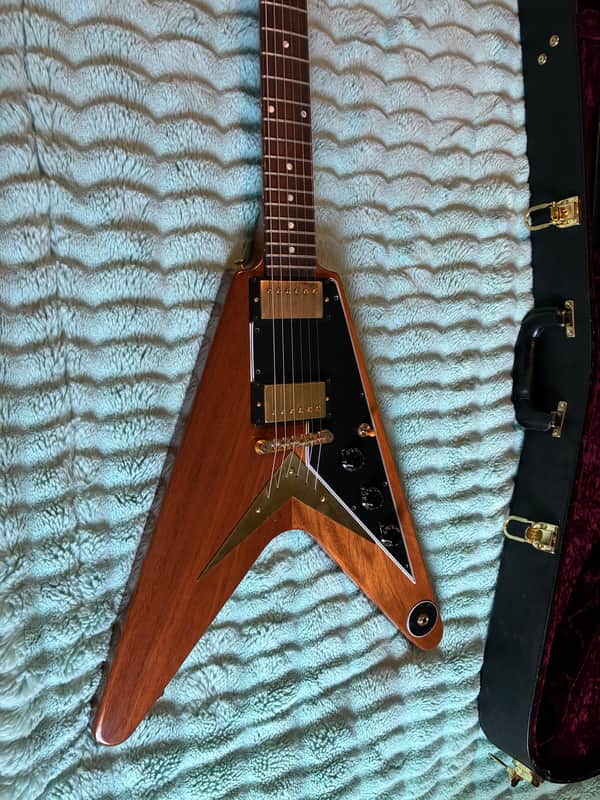 Gibson Custom Shop '58 Mahogany Flying V Reissue 2019 - 2021 - VOS Natural Walnut