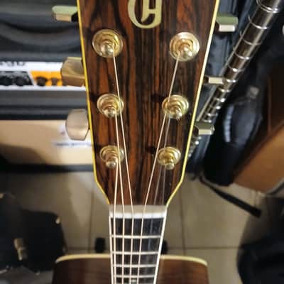Aria GR30 Acoustic Guitar~Gallagher~Large Soundhole~Bluegrass~Rosewood~Solid~w/Hard Case~Video~Japan~70's image 16