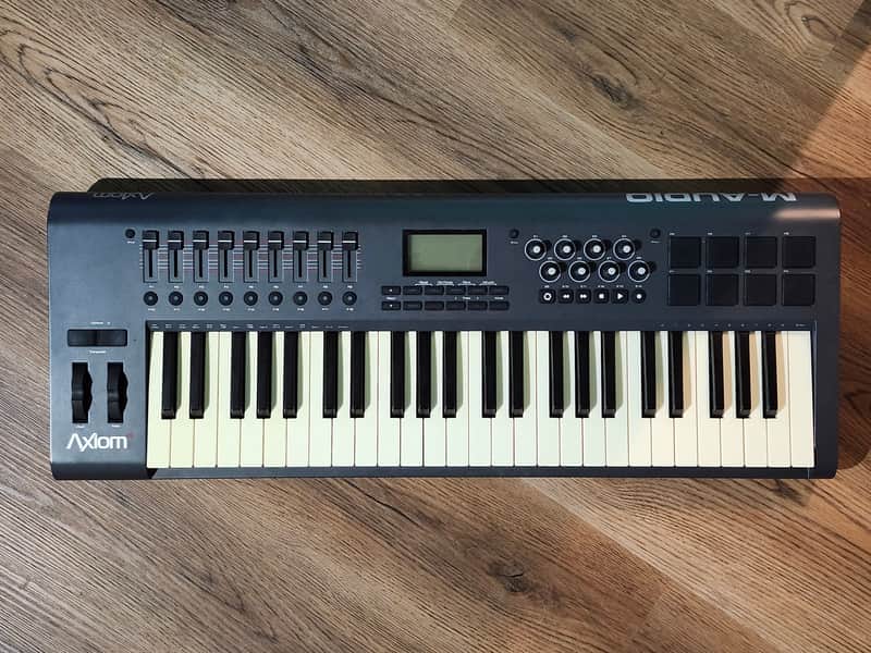 M-Audio Axiom 49 Key USB MIDI Keyboard Controller 2000s - Black image 1
