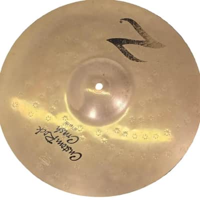 Used Zildjian Z Custom Rock Crash Cymbal 16" - Fair image 2