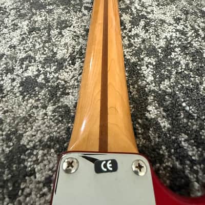 Fender Cyclone Deluxe Series 2001 MIM Candy Apple Red Rosewood Fretboard Guitar image 12