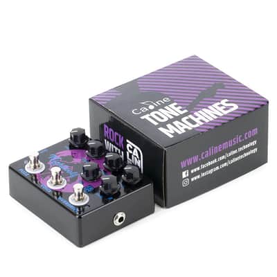 Caline DCP-08 Nightwolf Fuzz Overdrive Effect Pedal Dual Guitar Pedal (Price includes the import duty for US buyer) image 6