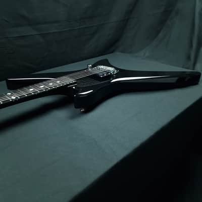 B.C. Rich Chuck Schuldiner Tribute Stealth 2008 Onyx Black Neck Through Dimarzio X2N Death Control Denied image 11