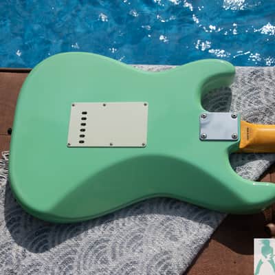 2010 Fender ST-62 '62 Stratocaster Reissue - 6.9 lbs!! - Limited Surf Green Finish - Made In Japan MIJ - Pro Set Up! w Perfect Frets/Action/Intonation - Demo Video image 22