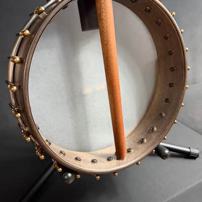 OME Alpha Open Back 5-String Banjo Natural Satin Finish w/ Gig Bag image 14