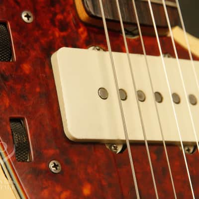 original 1964 Fender JAZZMASTER Olympic White w/matching headstock image 5