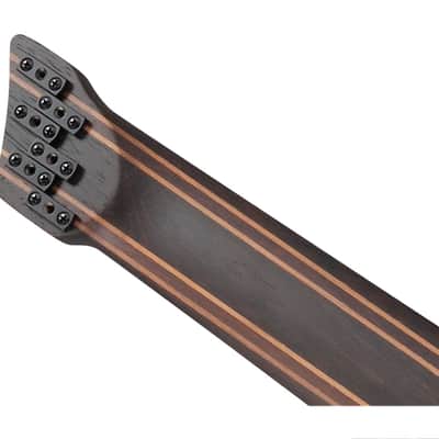 Ibanez EHB1506MSABL EHB Headless 6-String MS Bass - Antique Brown Stained image 5