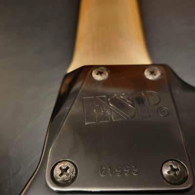 1993 ESP Custom Shop FIRST Year Kirk Hammett Metallica NO Signature RARE! Hang Tag! KH-2 KH2 M-II M2 image 11