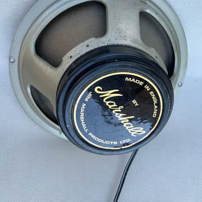 Marshall Celestion 12" Speaker 16 Ohm Late 70s - Made in England Black image 4