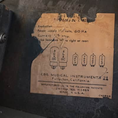 1971 Fender Bassman Silverface Modded image 22