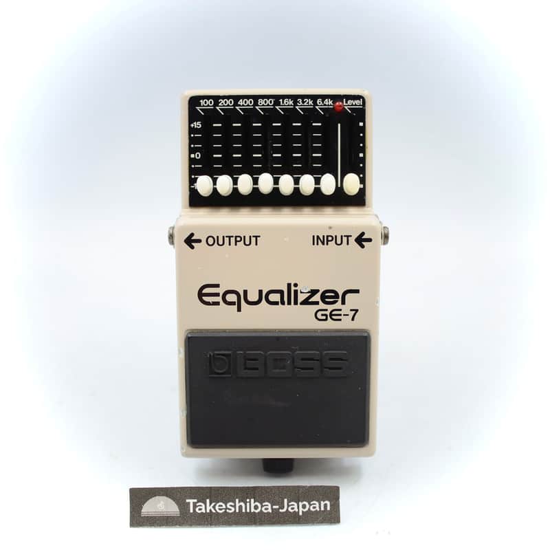 Boss GE-7 Equalizer 1988 Made in Japan ACA Vintage Guitar Effect Pedal 903828 image 1