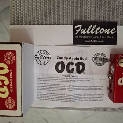 Fulltone OCD V2 2008 - Candy apple red - Custom Shop image 3