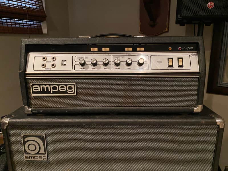 Ampeg B25B 1973 - Green Face image 1