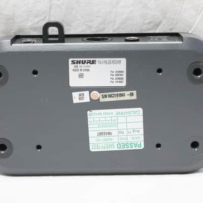 Shure PG4 wireless receiver K6E 606-618 MHz image 3