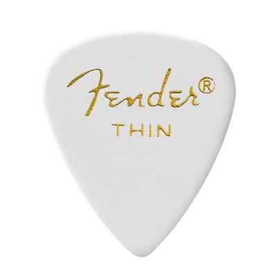 Fender 351 Celluloid Picks - 12-Pack-Shell / Thin image 11