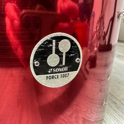 SONOR Force 1007 Tom Drum Shell 12”x9” Bare Wood Project #VC26 image 2