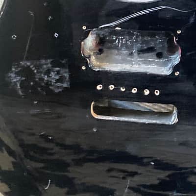 Unknown HSS Lightweight Strat Style Body Unloaded - Black image 2