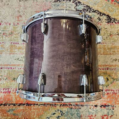 Yamaha 14x12" Maple Custom Absolute Rack Tom - Plum 1988 image 7