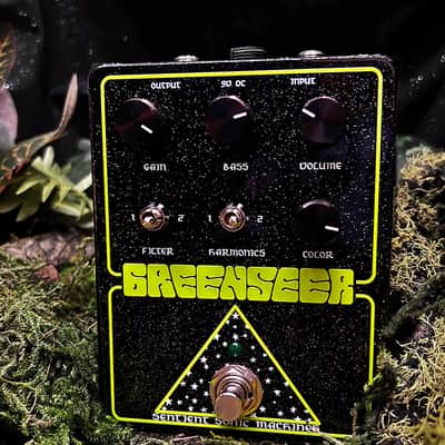 Sentient Sonic Machines Greenseer Hypervintage Fuzz 2023 - Black Space Rainbow image 1