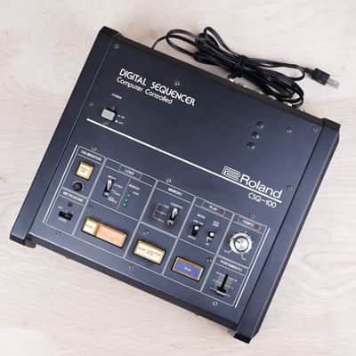 Roland CSQ-100 Sequencer 1979 Black Made in Japan MIJ First Year of Production Boxed