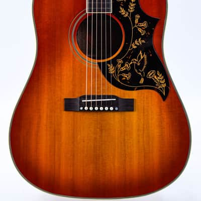 Epiphone Inspired by Gibson Custom 1960 Hummingbird Reissue Heritage Cherry Sunburst image 5